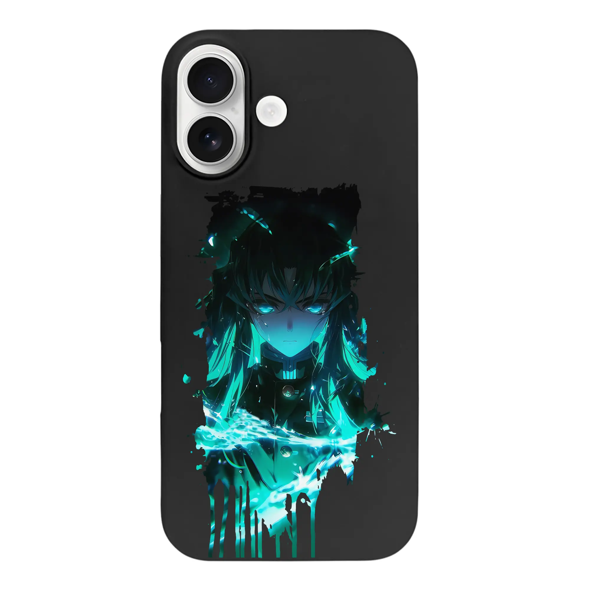 鬼滅の刃 グッズ,時透 無一郎 - iPhone 17 シリーズ シリコンケース 薄型 耐衝撃 指紋防止 ソフトタッチカバー 精密フィット 傷防止 保護ケース iPhone 17/17 Air/17 Pro/17 Pro Max 対応